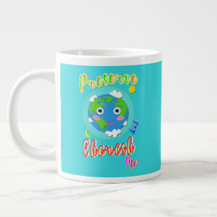 Grande Tasse Préserver Et Chercher Moi