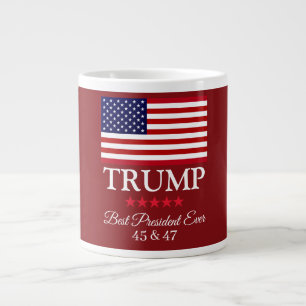 GRANDE TASSE PRÉSIDENT DONALD TRUMP MEILLEUR PRÉSIDENT JAMAIS 