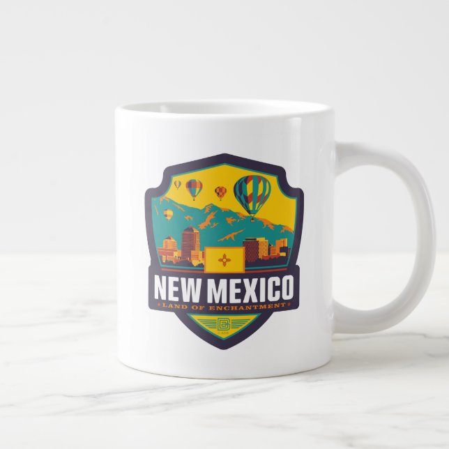 Grande Tasse Pride d'état | Nouveau Mexique (Droite)