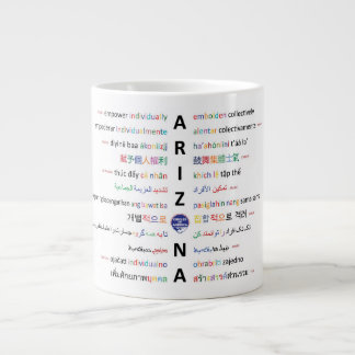 Grande Tasse Principes de la vie - Langues de l'Arizona 1