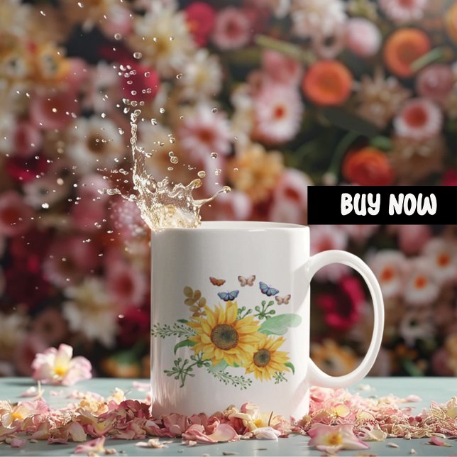 Grande Tasse printemps de tournesol (Créateur téléchargé)