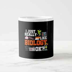 Grande Tasse professeur de biologie don de sciences étudiante e