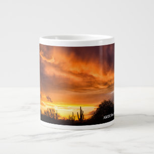 Grande Tasse Profitez d'un coucher de soleil en Arizona avec vo