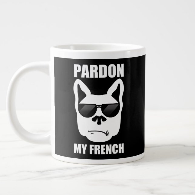Grande Tasse Propriétaire Français de Bulldog (Gauche)
