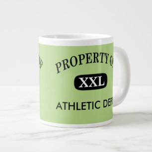 Grande Tasse Propriété de XXL Votre nom