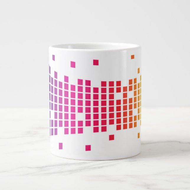 Grande Tasse Pulse Pixel (Devant)