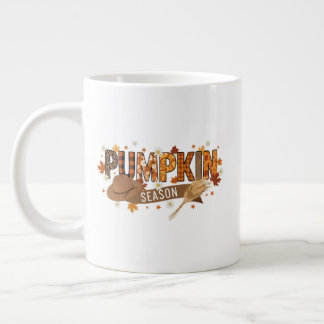 Grande Tasse Pumpkin season autumn mug, cozy fall aesthetic