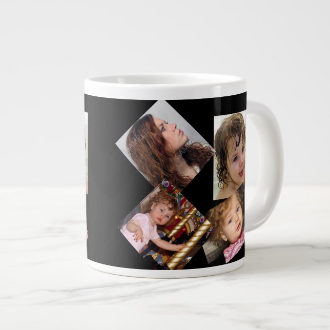 Grande Tasse Quatre Modèle de collection photo (Devant droit)