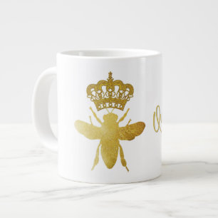 Grande Tasse QUEEN BEE Jumbo Boug de café extra-grand