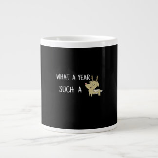 Grande Tasse Quel moment de cerf amusant rétro