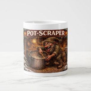 Grande Tasse Racloir à pot lutin de Noël islandais