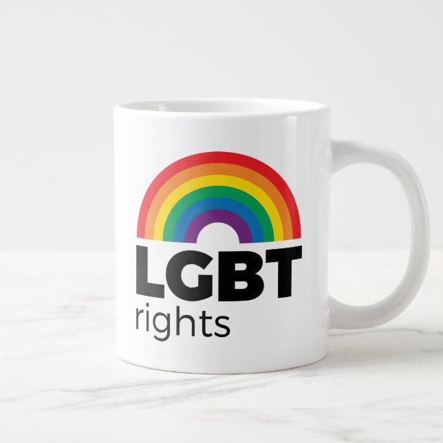 Grande Tasse Rainbow Rights (Droite)