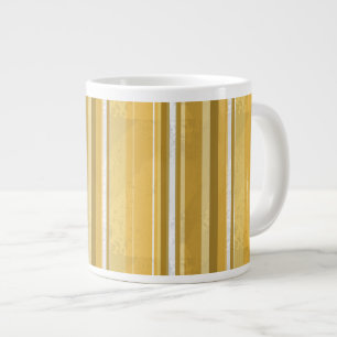 Grande Tasse Rayures Jaune