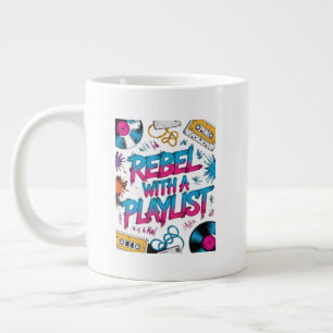 Grande Tasse Rebel Avec Une Liste De Lecture – Amateur De Musiq