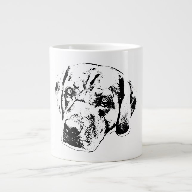 Grande Tasse Regard d'automne, Coeur Loyal (Devant)