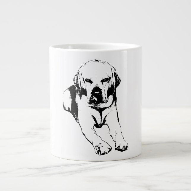 Grande Tasse Regarder audacieux à Dawn (Devant)