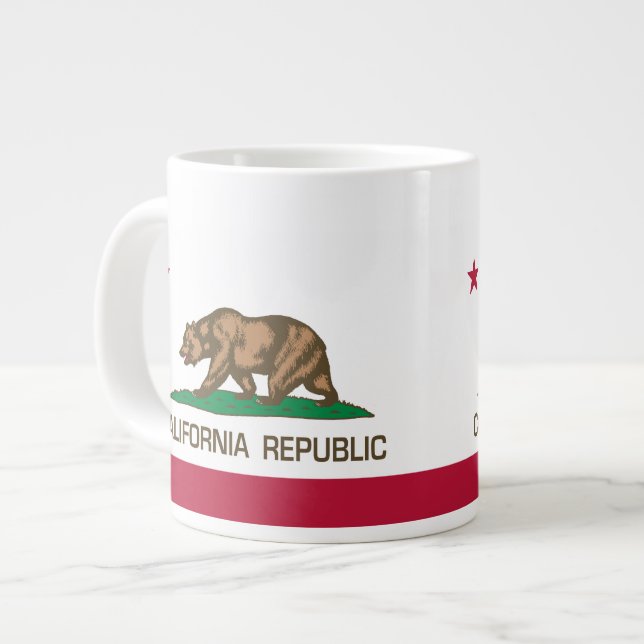 Grande Tasse République de Californie (State Flag) (Devant gauche)
