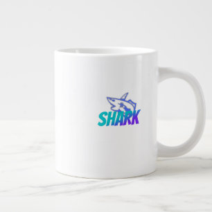Grande Tasse Requin   Design de prédateur océanique audacieux p