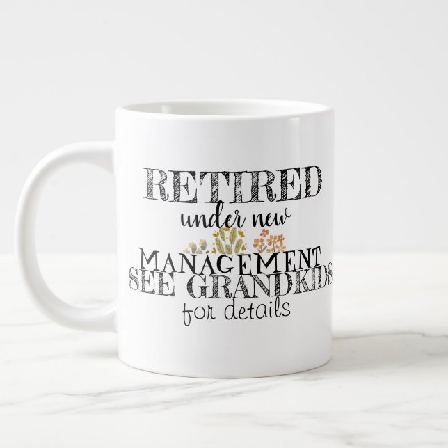 Grande Tasse Retraité (Gauche)