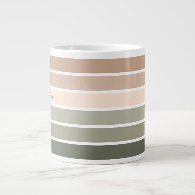 Grande Tasse Retraite neutre personnalisée et confortable Jumbo (Devant)