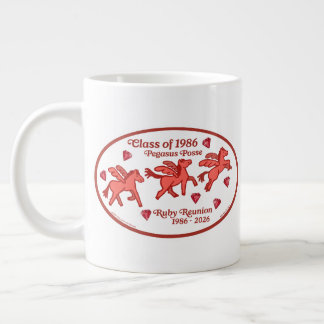 Grande Tasse Réunion rubis du Pegasus Posse