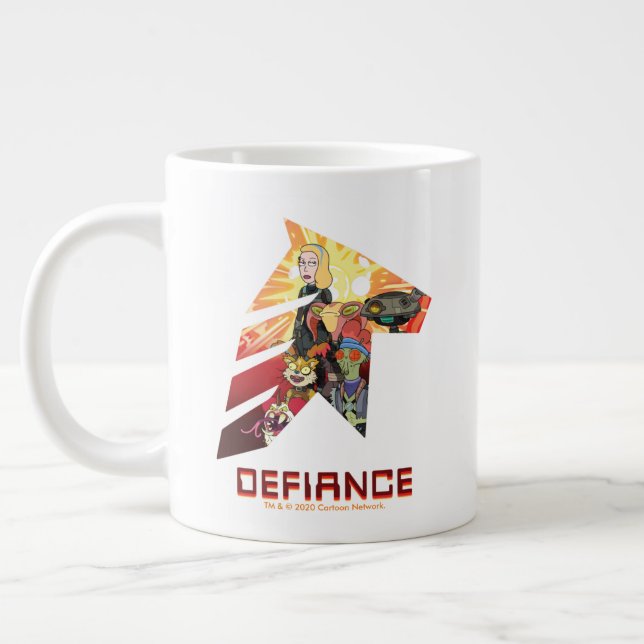 Grande Tasse RICK ET MORTY™| Espace Beth Defiance Crew (Gauche)