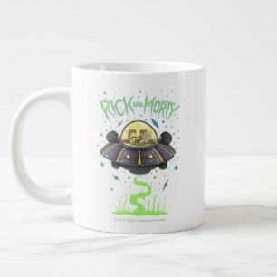 Grande Tasse RICK ET MORTY™  Graphique de vol spatial illustr