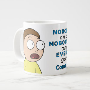 Grande Tasse RICK ET MORTY™  Il N'Y A Personne À But Lucrati