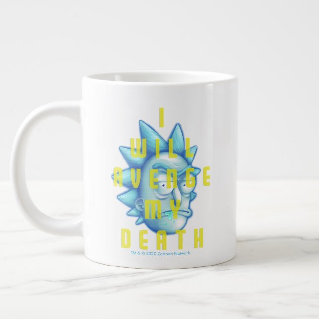 Grande Tasse RICK ET MORTY™| Je Vais Vivre Ma Mort (Gauche)