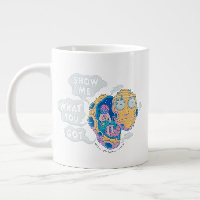 GRANDE TASSE RICK ET MORTY™| MONTREZ-MOI CE QUE VOUS AVEZ OBTEN (Gauche)