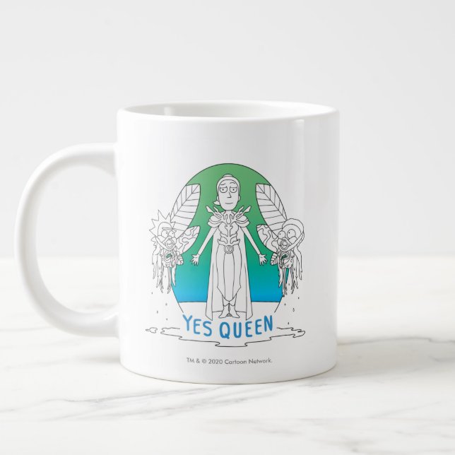 Grande Tasse RICK ET MORTY™| Oui Reine (Gauche)
