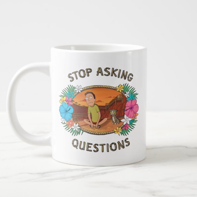 Grande Tasse RICK ET MORTY™| Pourquoi ne pas s'amuser (Gauche)