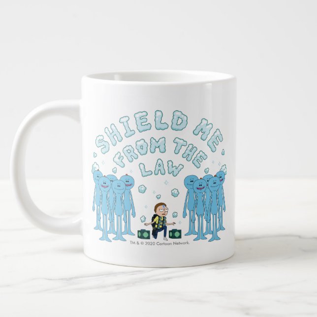 Grande Tasse RICK ET MORTY™| Protégez-Moi De La Loi (Gauche)