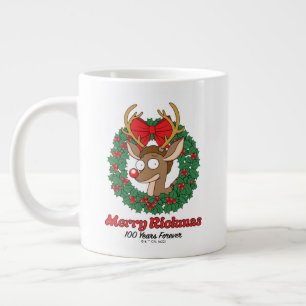 Grande Tasse Rick et Morty   Reindeer Morty Merry Rickmas