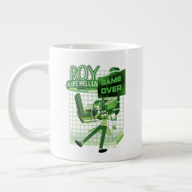 Grande Tasse RICK ET MORTY™ | Roy Une Vie Bien Vécue (Gauche)