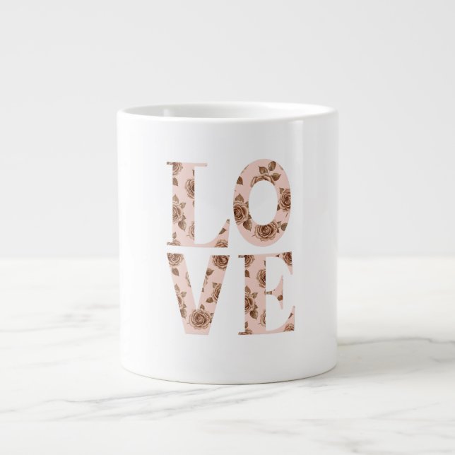 Grande Tasse "Romantic Love t Art & Gifts" (Devant)