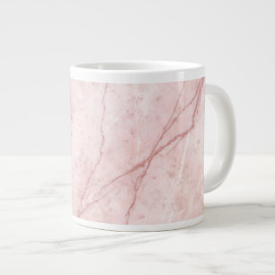 Grande Tasse Rosé Marbre Bio Blush Rose Poudré 