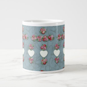Grande Tasse Rosebuds & Coeurs