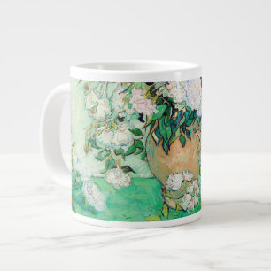 Grande Tasse Roses de Still Life dans un vase par Vincent van G
