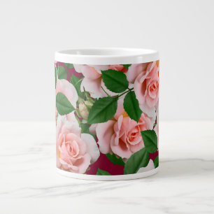 Grande Tasse Roses roses