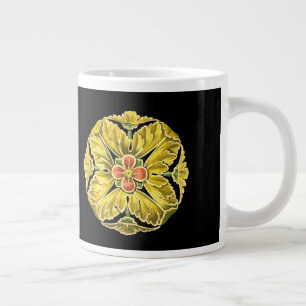 Grande Tasse Rosette architecturale antique n° 3