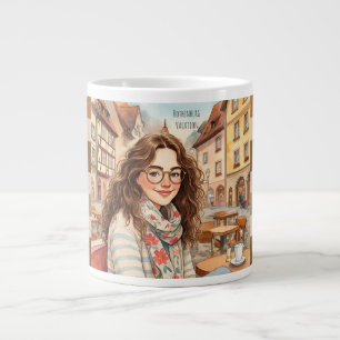 Grande Tasse Rothenburg, Bavière Allemagne Vacances Spécialité 
