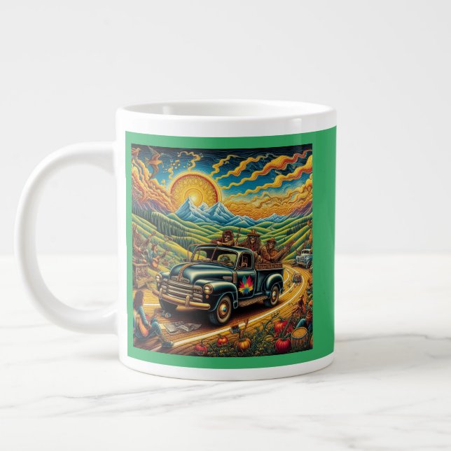 Grande Tasse Route de l'art populaire (Gauche)