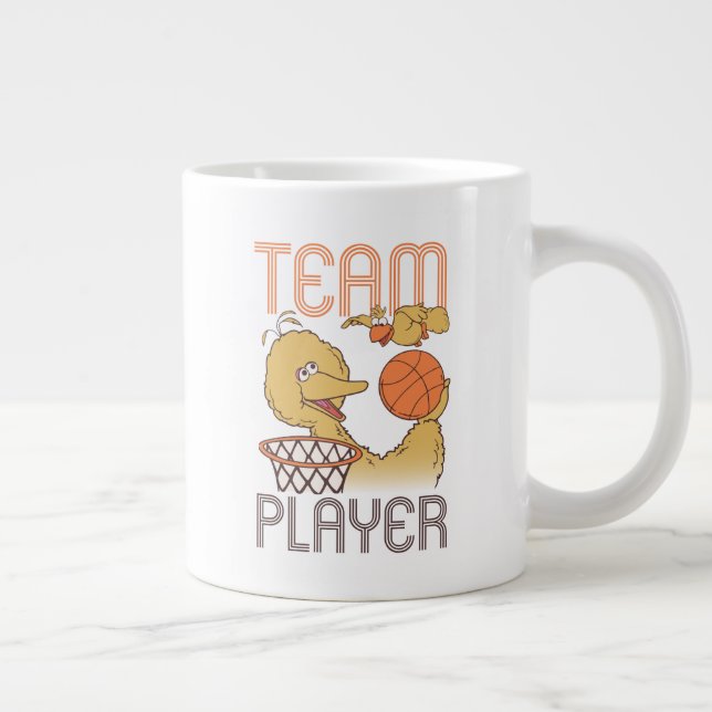 Grande Tasse Rue Sésame | Joueur de l'équipe d'oiseaux (Droite)