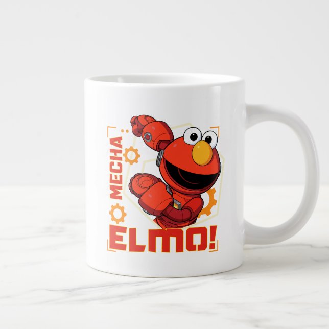 Grande Tasse Rue Sésame | Mécaniciens Elmo Design (Droite)