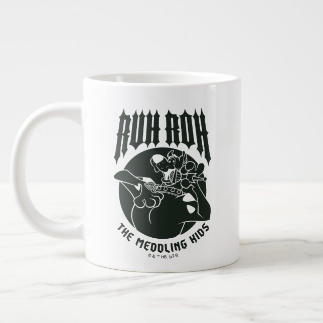 Grande Tasse Ruh Roh Scooby-Doo L'Icône Des Enfants En Médaille (Gauche)