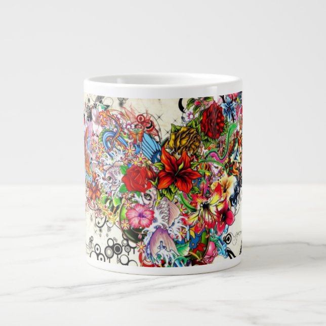 Grande Tasse Rythme tribal (Devant)