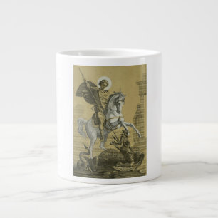 Grande Tasse Saint Georges – Œuvre d'art "Sunburst Gold" Premiu