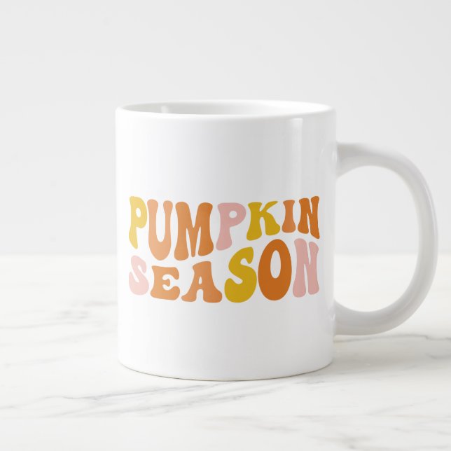 Grande Tasse Saison citrouille (Droite)