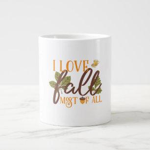 Grande Tasse Saison d'automne Accueil & Collection cadeaux   Sp
